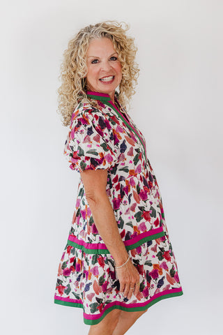 That Autumn Feeling Dress - Plum