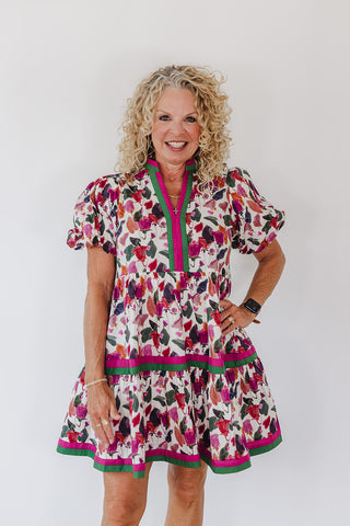 That Autumn Feeling Dress - Plum