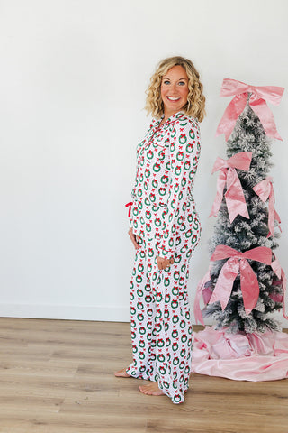 Clara Wreath Sleep Pants