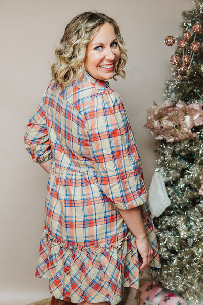 Rustic Plaid Dress