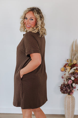 Ezra Dress - Chocolate