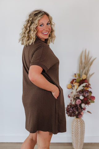 Ezra Dress - Chocolate