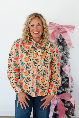 Sadie Ornaments Top