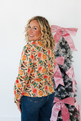 Sadie Ornaments Top