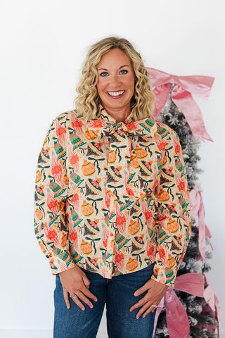 Sadie Ornaments Top