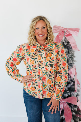 Sadie Ornaments Top