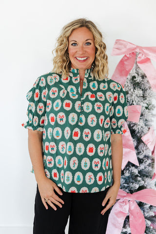 Lauren Top - Christmas