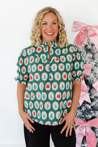 Lauren Top - Christmas