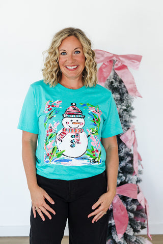 Snowman Tee