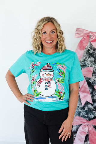 Snowman Tee