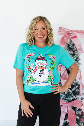 Snowman Tee