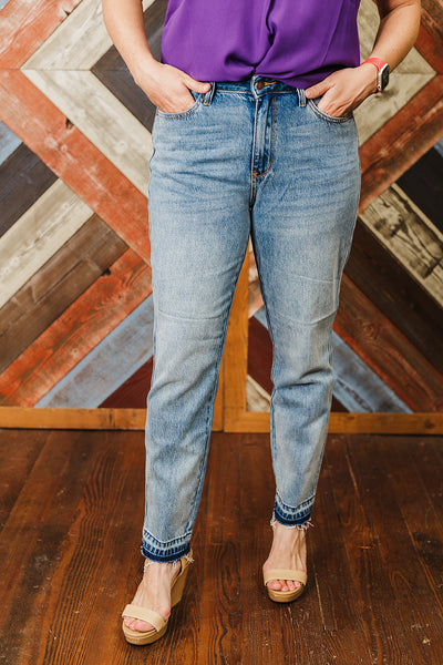 Rigid Magic Release Judy Blue Boyfriend Jeans