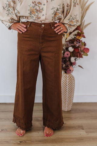 Seasons Change Pants - Brown