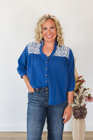 Jane Top - Royal