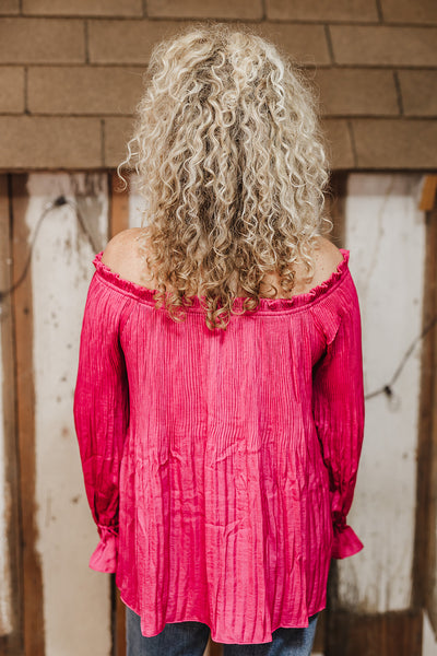 Frisky Fuchsia Top