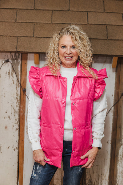 Hot Pink Vest