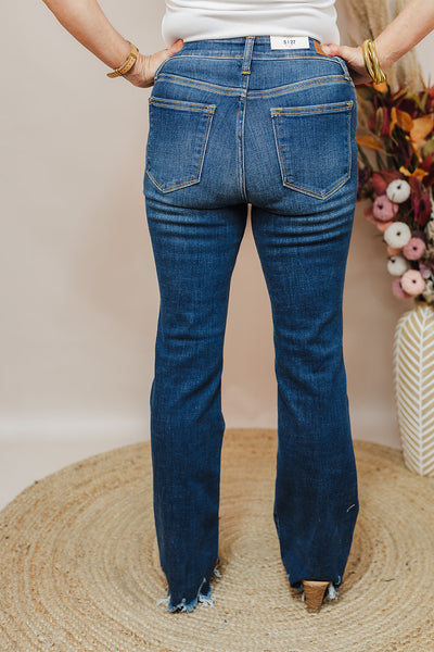 Baylor Mid-Rise Bootcut Judy Blue Jeans