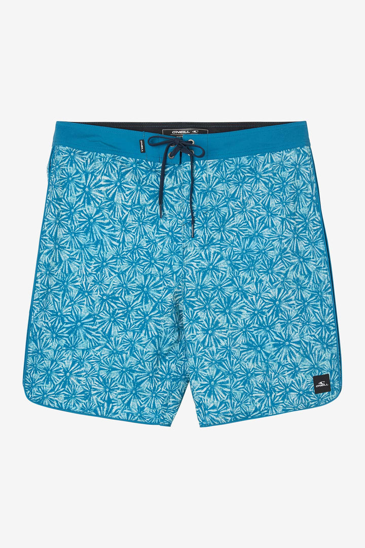 Bay Blue 19" Hyperfreak Mysto Boardshorts