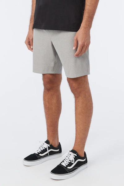 Light Grey Reserve E-Waist 18" Hybrid Shorts