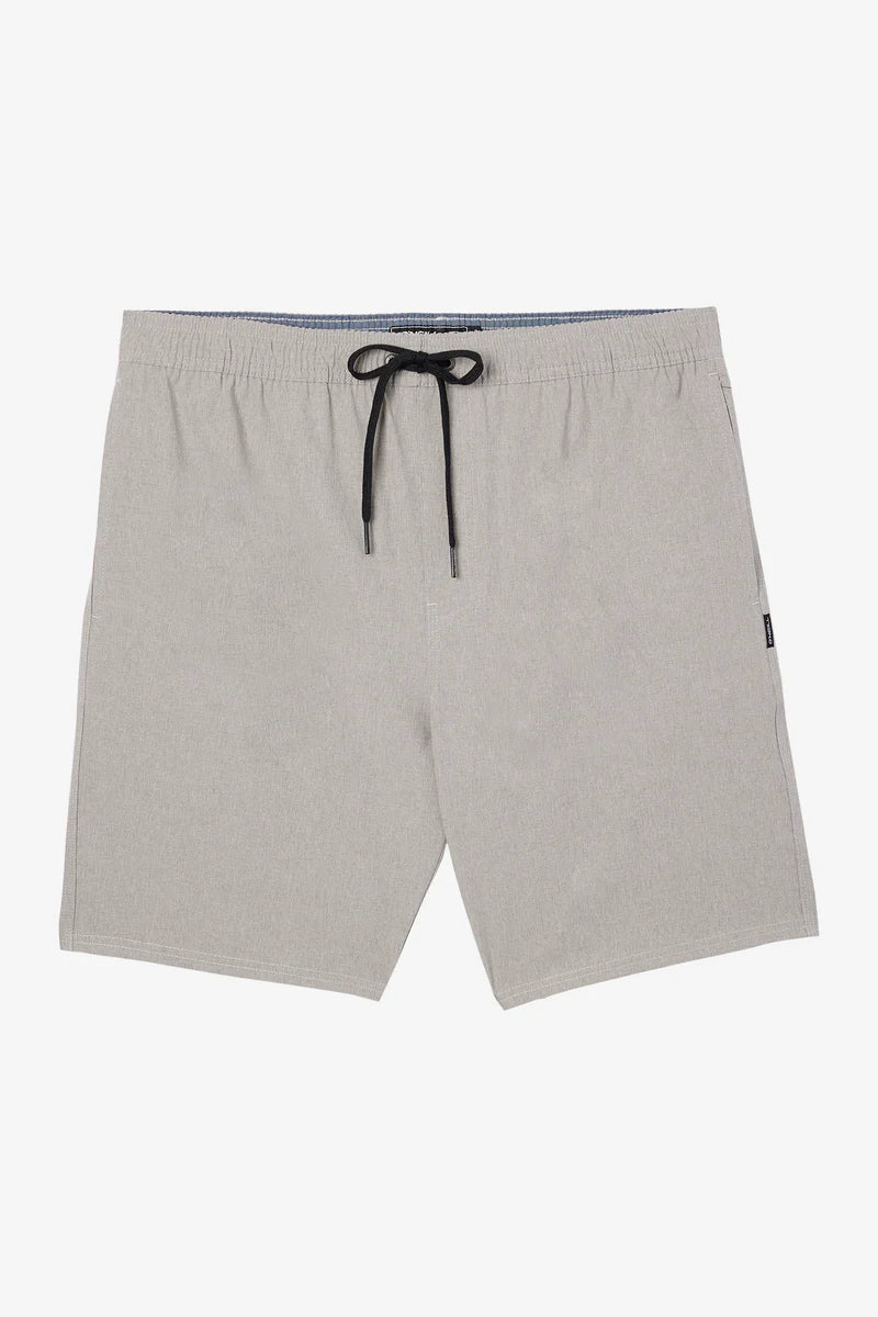 Light Grey Reserve E-Waist 18" Hybrid Shorts