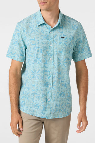 Pastel Turquoise Trvlr UPF Traverse Slub Shirt