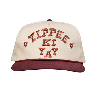 Yippee Ki Yay Hat - Burgundy