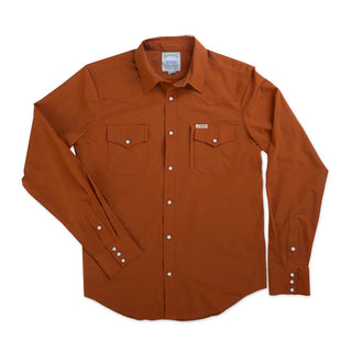 Burnt Orange - Confluence Tech Shirt