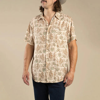 City Slicker Short Sleeve Shirt Vaqueros Print