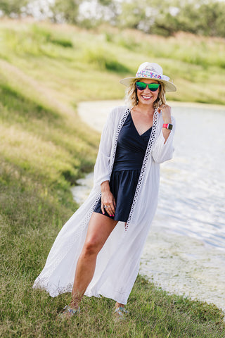 Seashell Chic Kimono
