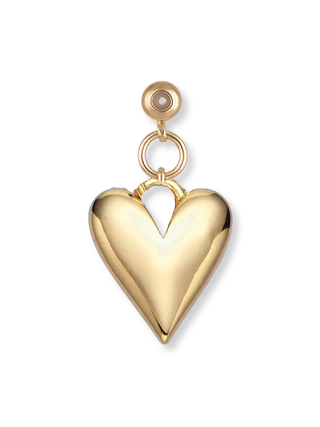 Vintage Heart Grip Charm
