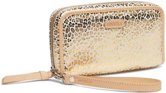 Kit Wristlet Wallet (Gold)