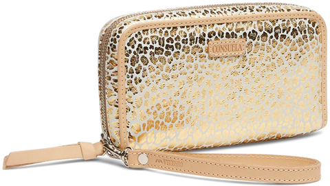 Kit Wristlet Wallet (Gold)