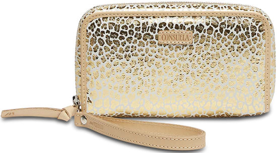 Kit Wristlet Wallet (Gold)