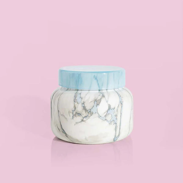 Blue Jean Modern Marble Petite Candle \8oz