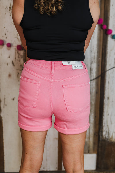 Light Pink Judy Blue Shorts