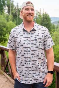 Duck Hunt - Performance Button Up