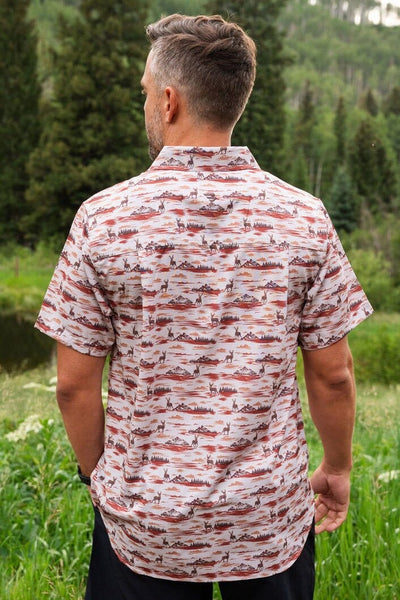 Mountain Range - Performance Button Up