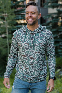 Retro Duck Camo - Performance Hoodie