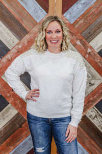 Pearl Girl Sweater - Ivory