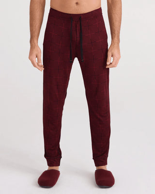 Rad Plaid Cabernet Snooze Pant