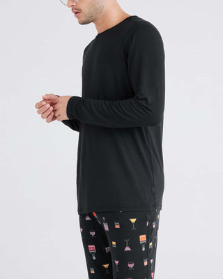 Black Snooze Long Sleeve Tee