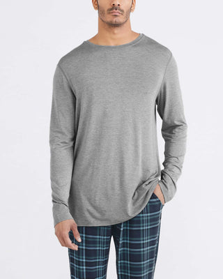 Heather Grey Snooze Long Sleeve Tee