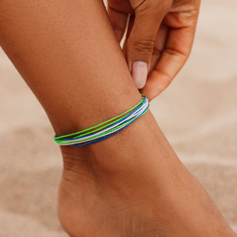 Glow With The Flow Anklet | Pura Vida
