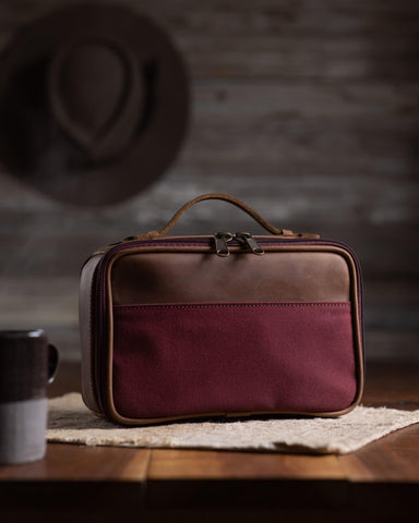 JH Dopp Kit - Brick Canvas