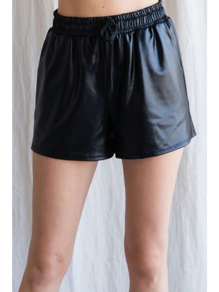 Shimmer Shorts - Black