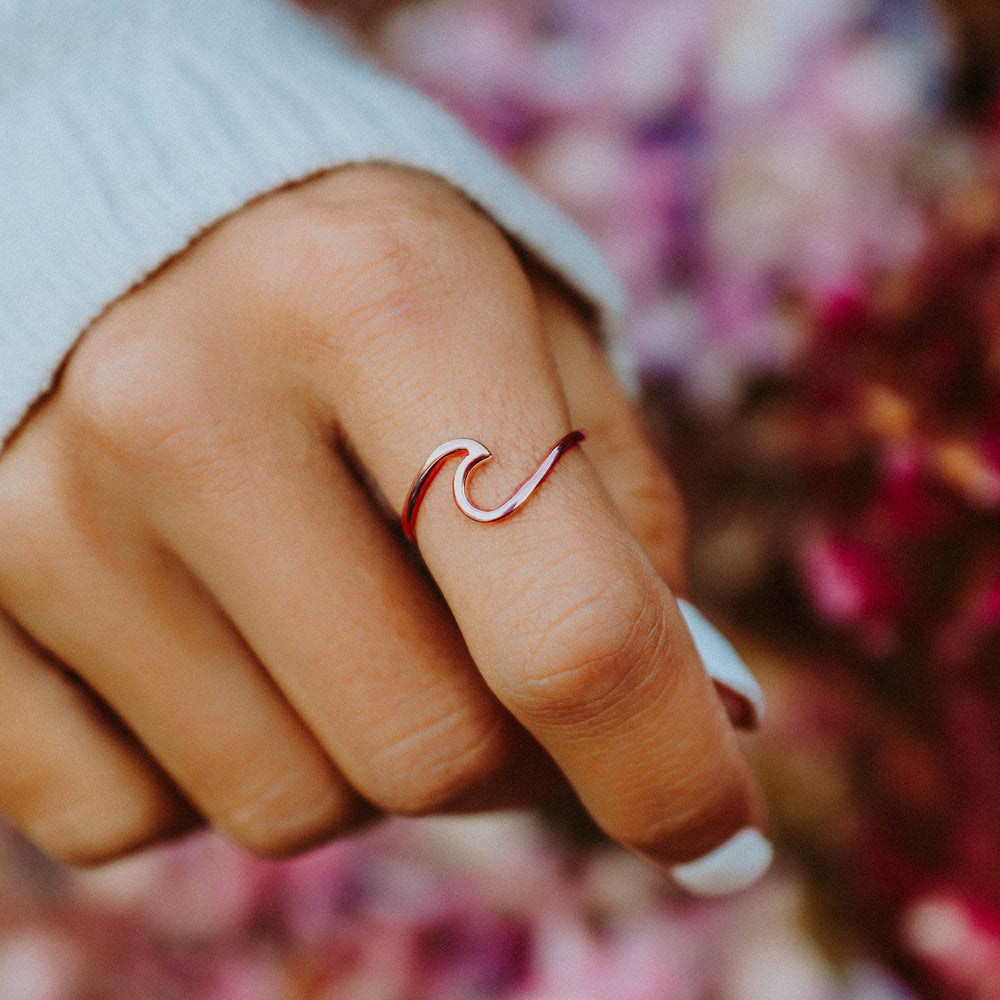 Wave Ring (Rose Gold) | Pura Vida