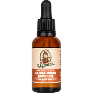 Sandalwood Bourbon Beard Oil, 1 oz