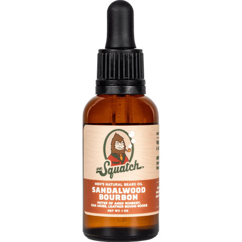 Sandalwood Bourbon Beard Oil, 1 oz