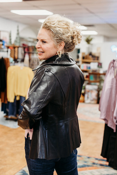 Charlie Pleather Jacket