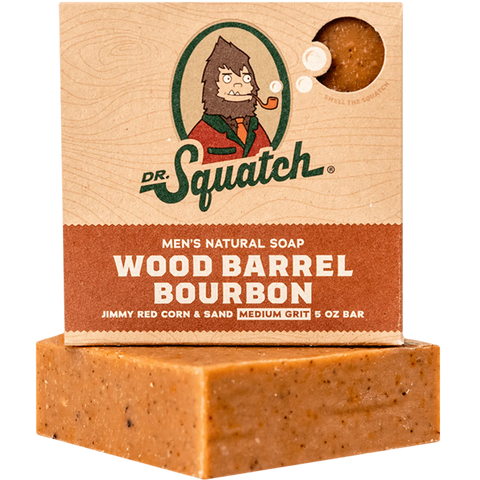 Wood Barrel Bourbon Bar Soap, 5 oz